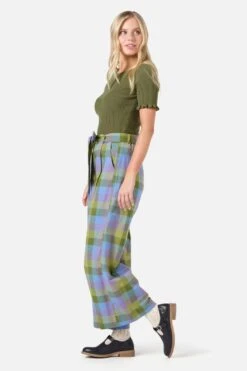 Maxine Check Culotte -Molly Bracken Clothing Shop PGFZ177 031 22