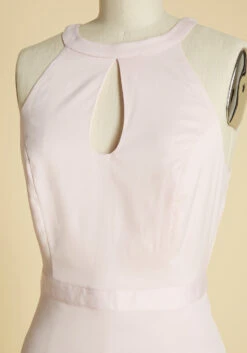 Best Of Luxe Satin Halter Dress -Molly Bracken Clothing Shop b1da693860477dfd6318f4f9fb1e0651