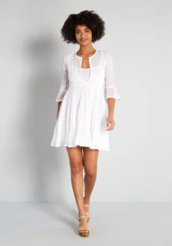 Dreamscape Debut Mini Dress -Molly Bracken Clothing Shop de75d049bb0fc45bc7ac13c530470ec4