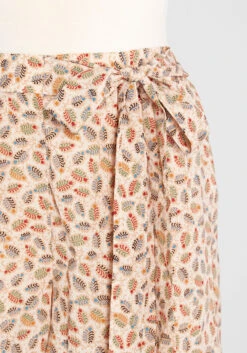 Molly Bracken Leaves Of Fancy Tie-Waist Shorts -Molly Bracken Clothing Shop f5ba5125a9c314d86a25ec1a1a01a911