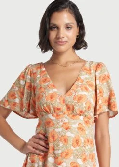 Meadow Whisper Maxi Dress 12 Meadow Whisper Maxi Dress -Molly Bracken Clothing Shop m4404071 floral 5